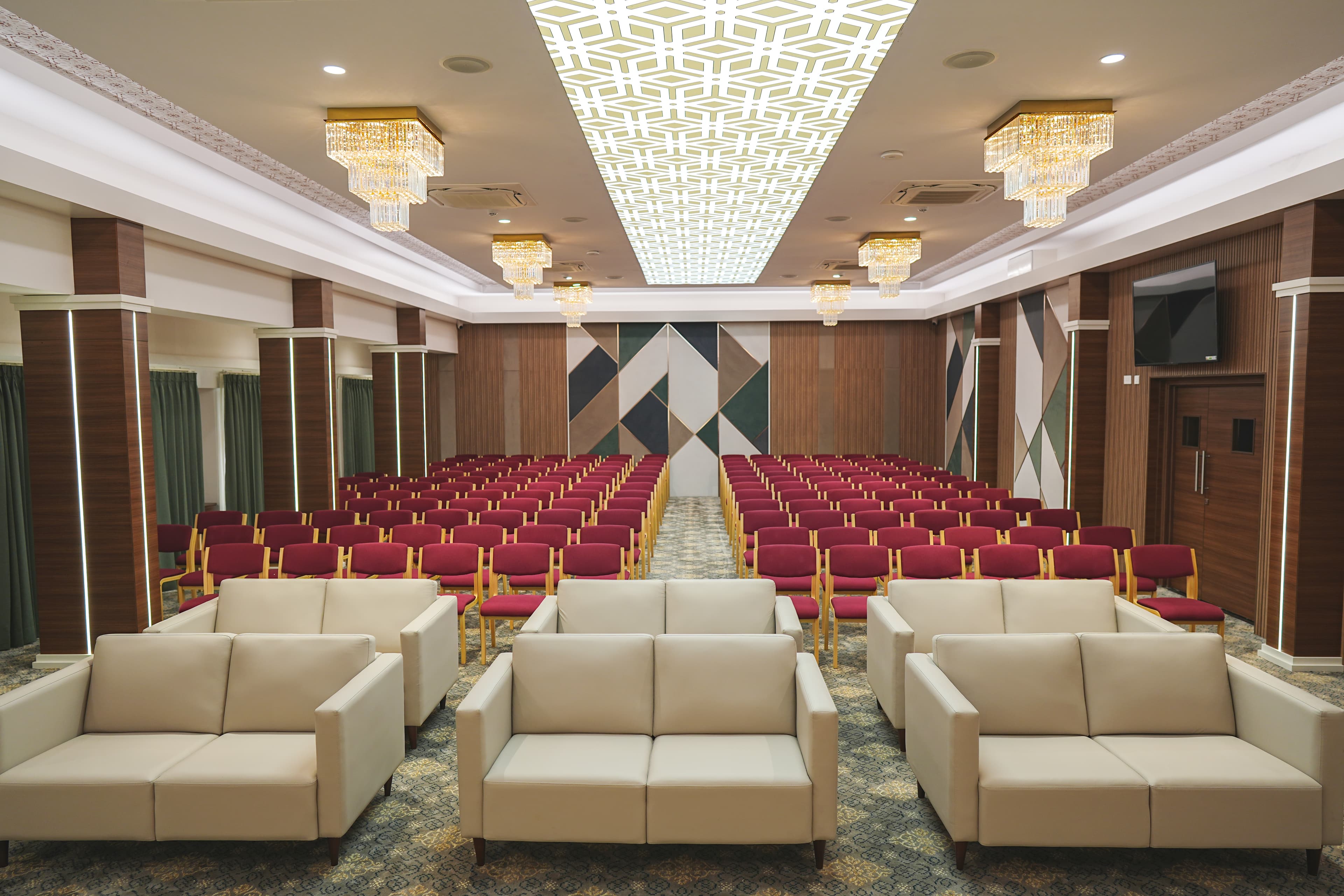 Utsava Banquet Grand Interior & Stage Setup